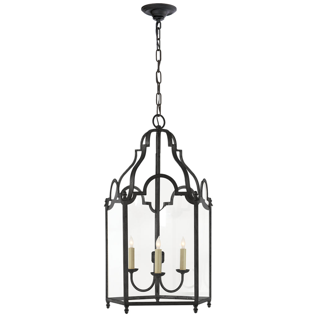 Visual Comfort Signature Canada - CHC 3414BR - Three Light Lantern - French Market - Blackened Rust