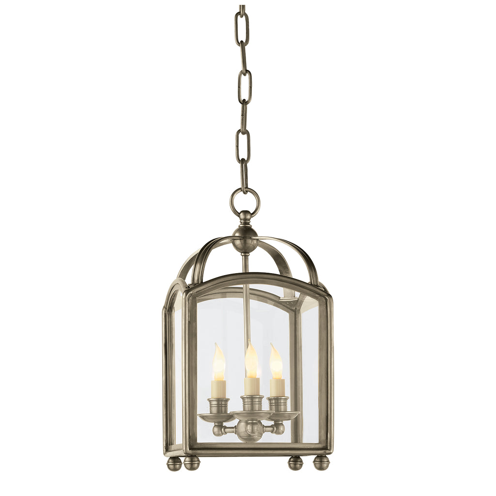 Visual Comfort Signature Canada - CHC 3420AN - Three Light Lantern - Arch Top - Antique Nickel