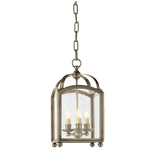 Visual Comfort Signature Canada - CHC 3420AN - Three Light Lantern - Arch Top - Antique Nickel