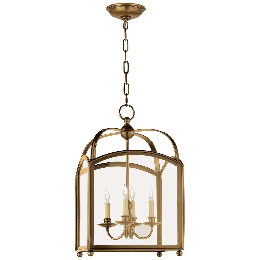 Visual Comfort Signature Canada - CHC 3421AB - Four Light Lantern - Arch Top - Antique-Burnished Brass