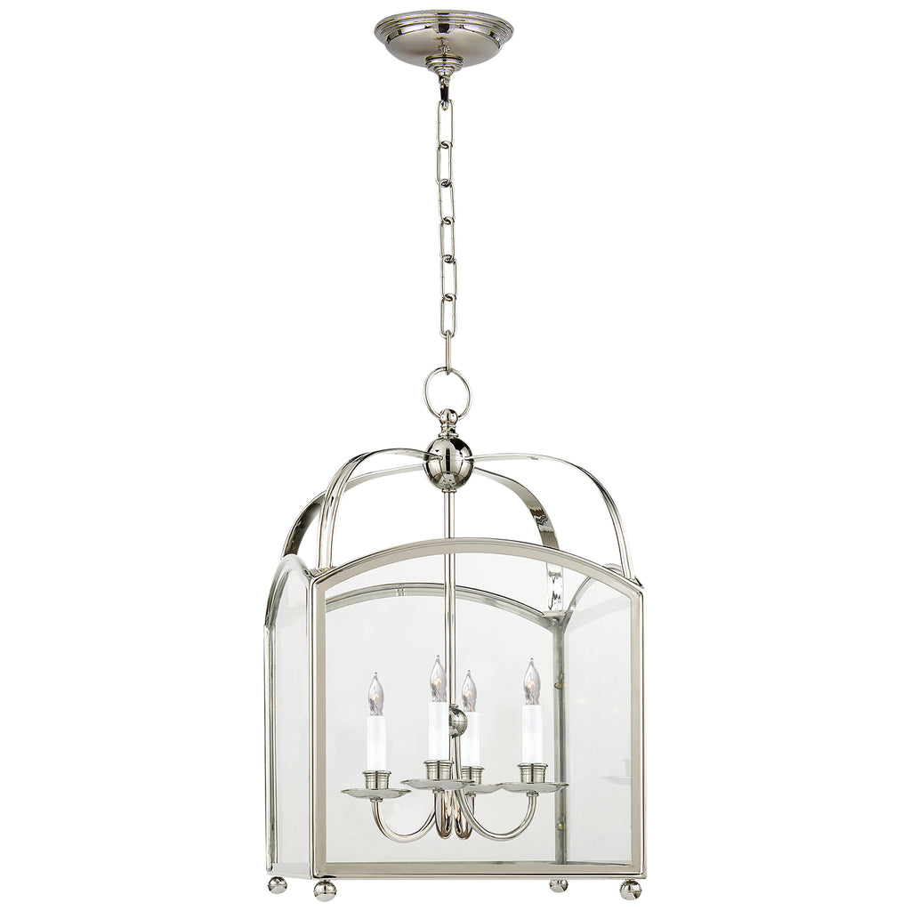 Visual Comfort Signature Canada - CHC 3421PN - Four Light Lantern - Arch Top - Polished Nickel