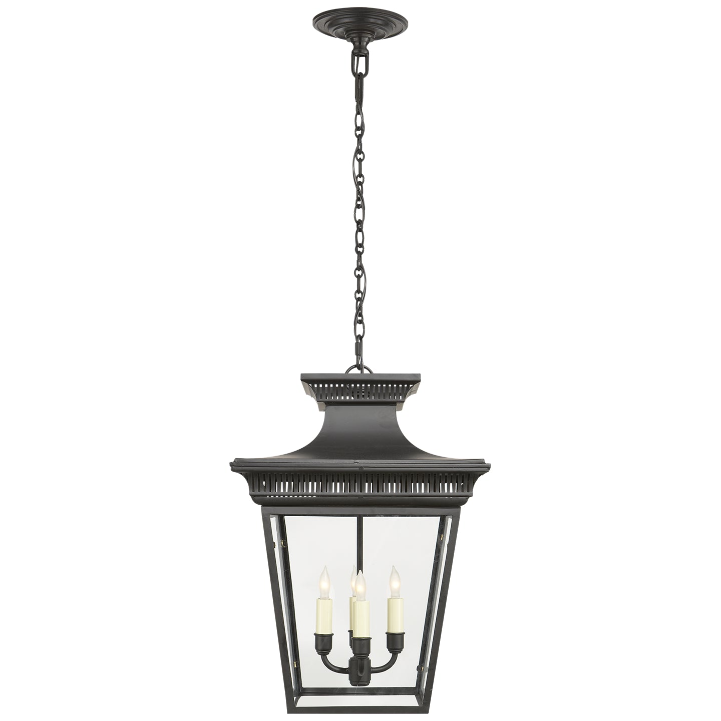 Visual Comfort Signature Canada - CHC 5050BLK - Four Light Lantern - Elsinore - Matte Black