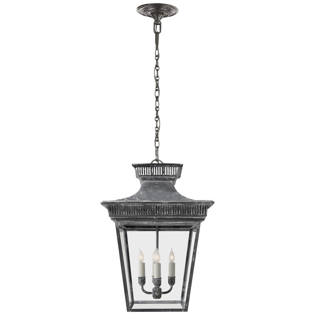 Visual Comfort Signature Canada - CHC 5050WZ - Four Light Lantern - Elsinore - Weathered Zinc