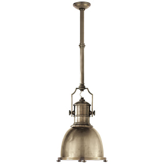 Country Industrial One Light Pendant