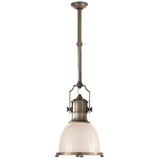 Visual Comfort Signature Canada - CHC 5133AN-WG - One Light Pendant - Country Industrial - Antique Nickel