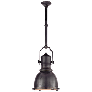 Visual Comfort Signature Canada - CHC 5133BZ-BZ - One Light Pendant - Country Industrial - Bronze