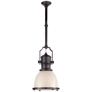 Country Industrial One Light Pendant