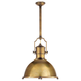 Visual Comfort Signature Canada - CHC 5136AB-AB - One Light Pendant - Country Industrial - Antique-Burnished Brass