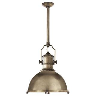 Country Industrial One Light Pendant