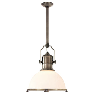 Country Industrial One Light Pendant