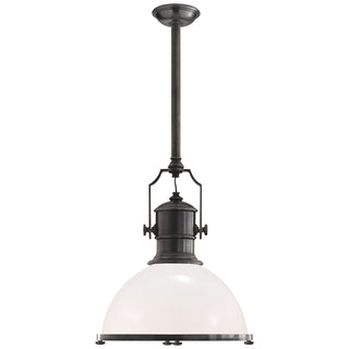Country Industrial One Light Pendant