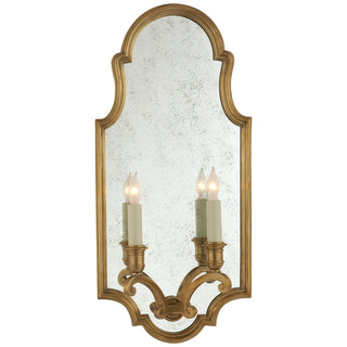 Visual Comfort Signature Canada - CHD 1184AB - Two Light Wall Sconce - Sussex - Antique-Burnished Brass