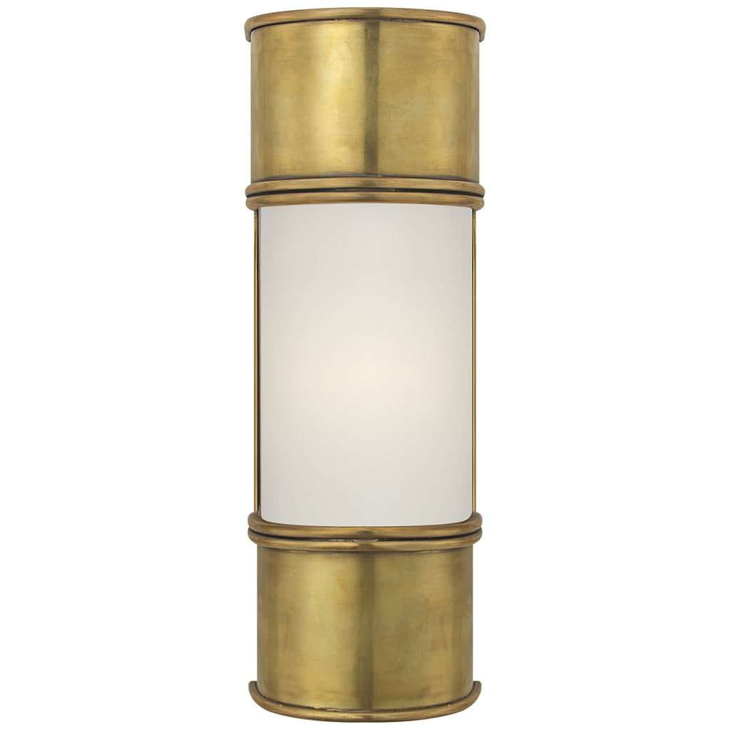 Visual Comfort Signature Canada - CHD 1551AB-FG - One Light Bath Sconce - Oxford - Antique-Burnished Brass
