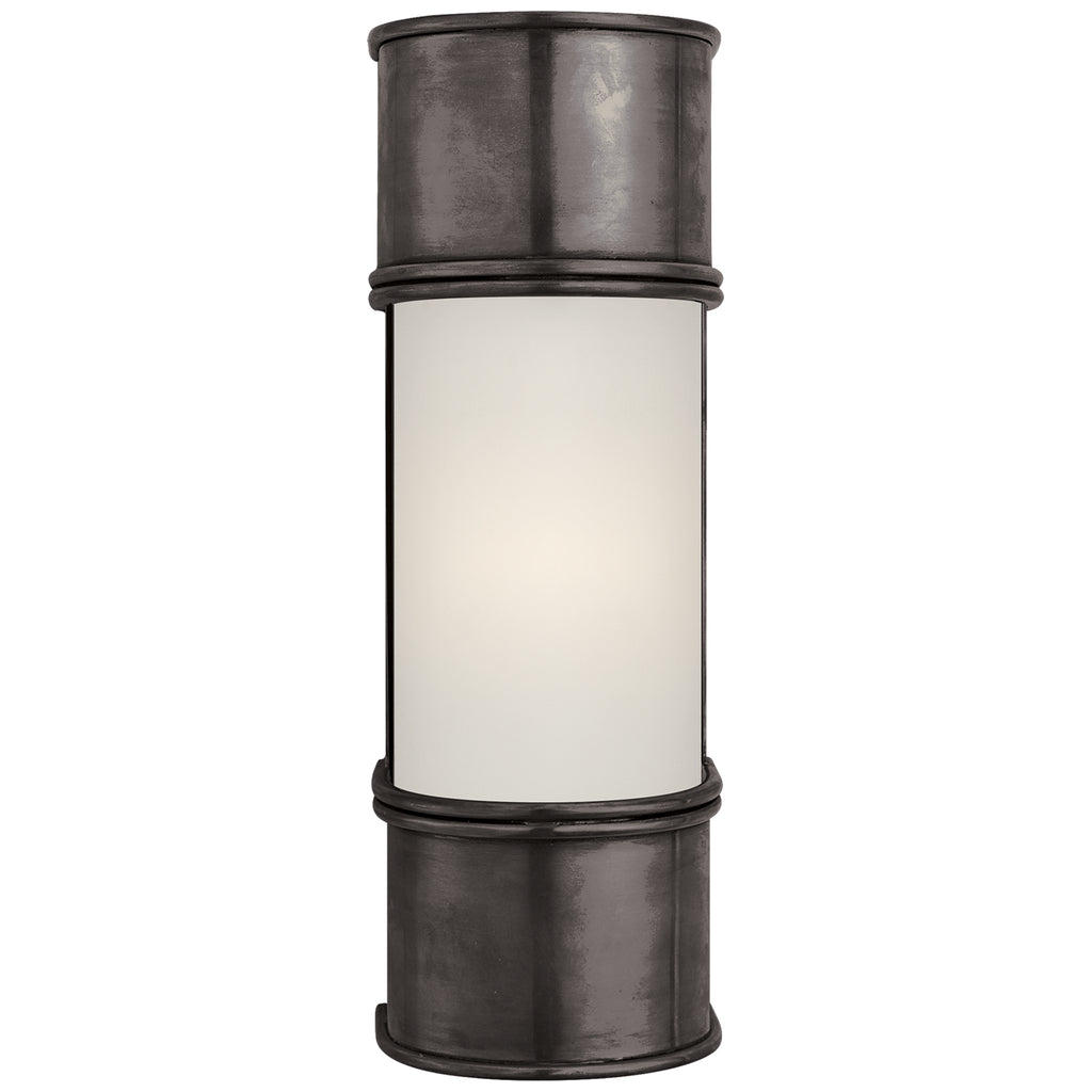Visual Comfort Signature Canada - CHD 1551BZ-FG - One Light Bath Sconce - Oxford - Bronze