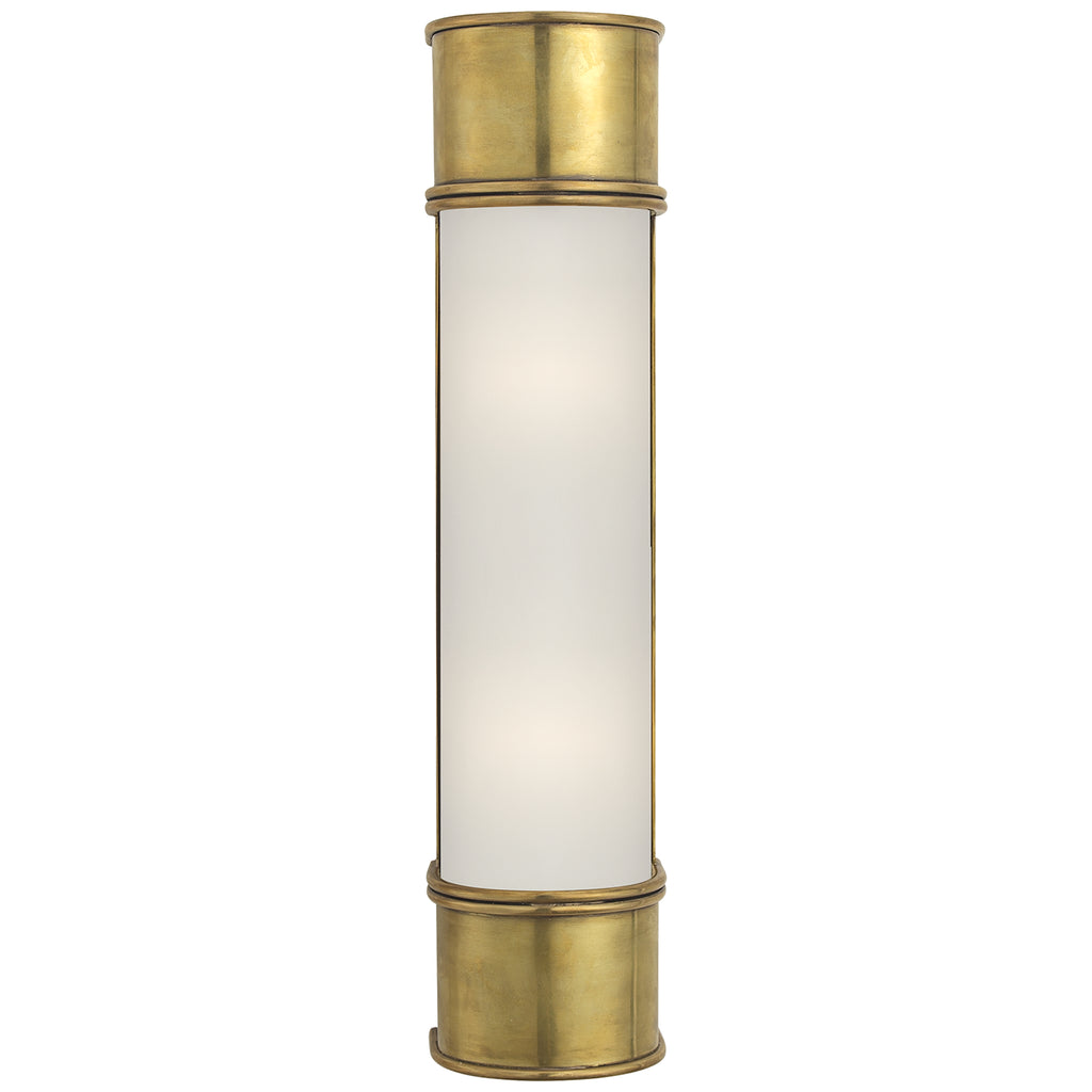 Visual Comfort Signature Canada - CHD 1552AB-FG - Two Light Bath Sconce - Oxford - Antique-Burnished Brass