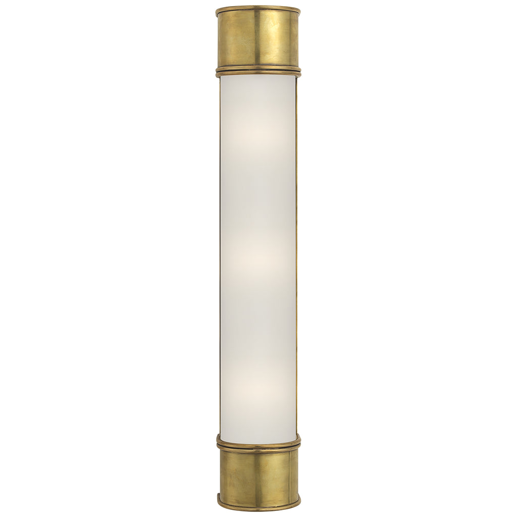 Visual Comfort Signature Canada - CHD 1553AB-FG - Three Light Bath Sconce - Oxford - Antique-Burnished Brass