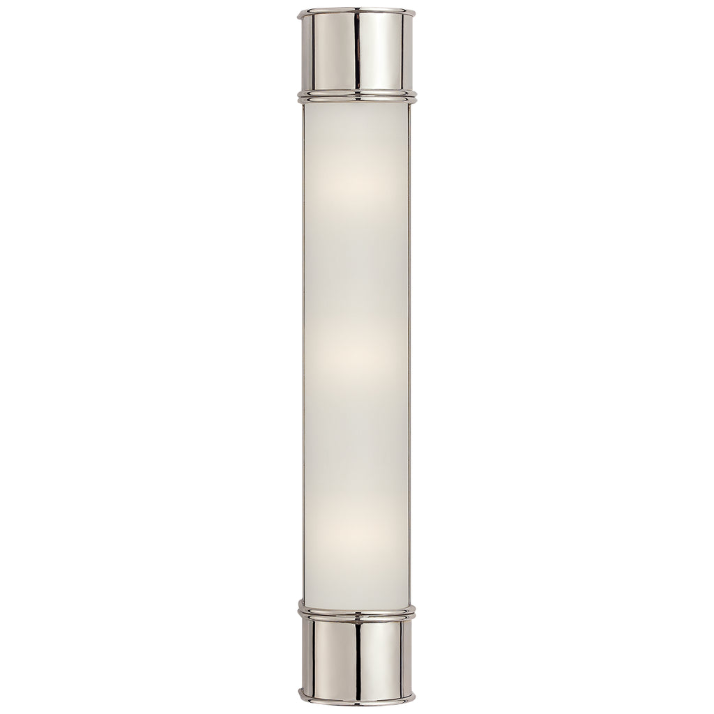 Visual Comfort Signature Canada - CHD 1553PN-FG - Three Light Bath Sconce - Oxford - Polished Nickel