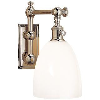 Visual Comfort Signature Canada - CHD 2153PN-WG - One Light Wall Sconce - Pimlico - Polished Nickel