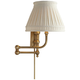 Visual Comfort Signature Canada - CHD 2154AB-LCC - One Light Swing Arm Wall Lamp - Pimlico - Antique-Burnished Brass