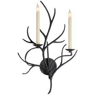Visual Comfort Signature Canada - CHD 2470AI - Two Light Wall Sconce - Branch - Aged Iron