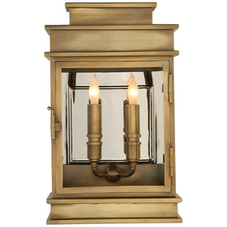 Linear Lantern Two Light Wall Sconce