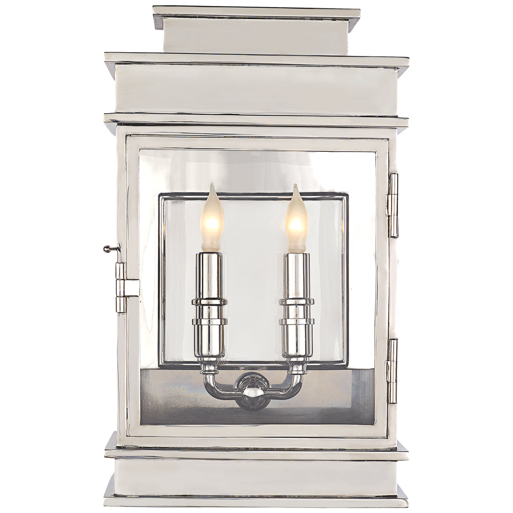 Visual Comfort Signature Canada - CHD 2908PN - Two Light Wall Sconce - Linear Lantern - Polished Nickel