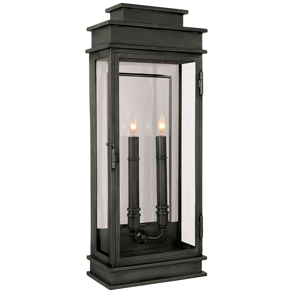 Visual Comfort Signature Canada - CHD 2910BZ - Two Light Wall Sconce - Linear Lantern - Bronze
