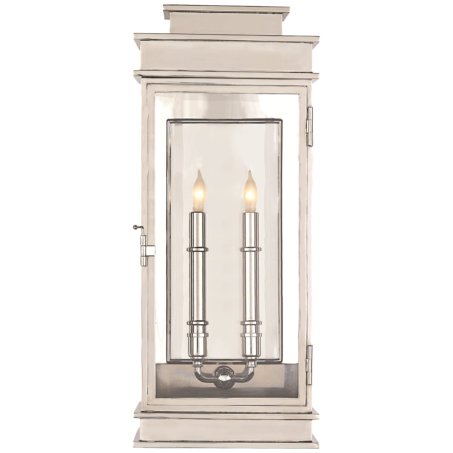 Visual Comfort Signature Canada - CHD 2910PN - Two Light Wall Sconce - Linear Lantern - Polished Nickel