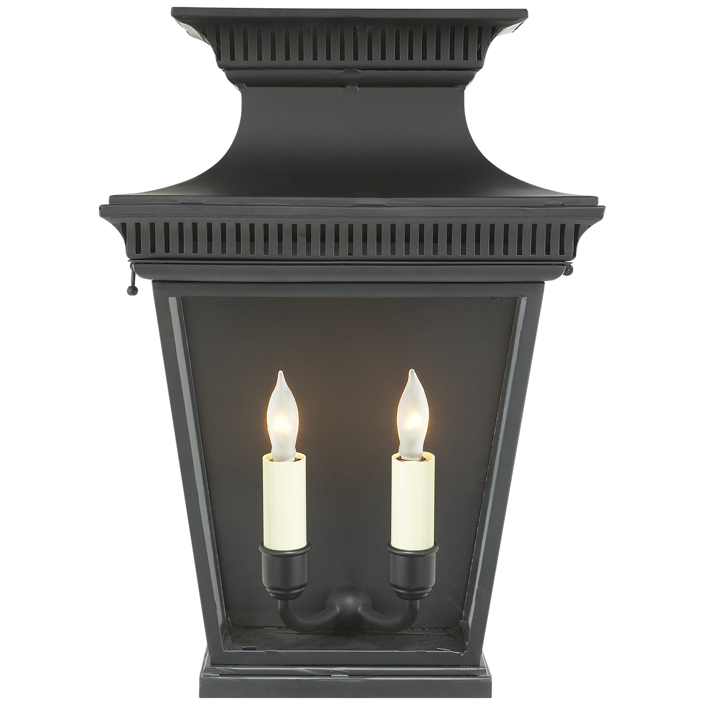 Visual Comfort Signature Canada - CHD 2950BLK - Two Light Wall Lantern - Elsinore - Matte Black