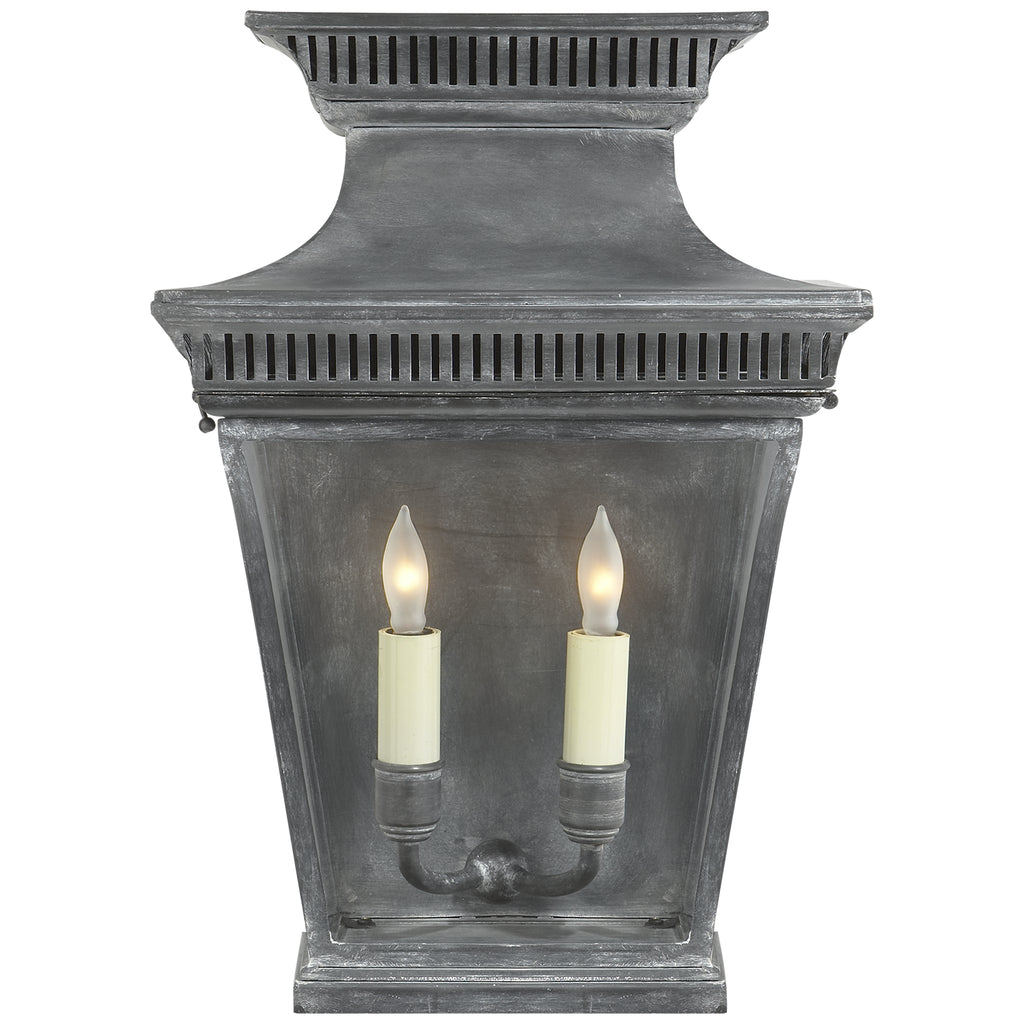 Visual Comfort Signature Canada - CHD 2950WZ - Two Light Wall Lantern - Elsinore - Weathered Zinc