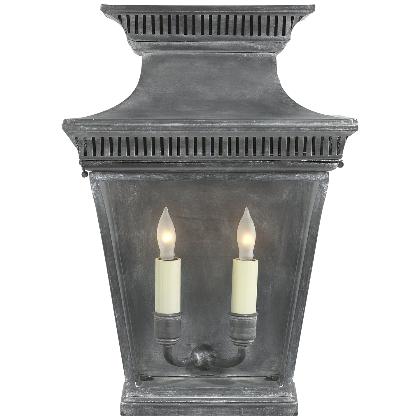Visual Comfort Signature Canada - CHD 2950WZ - Two Light Wall Lantern - Elsinore - Weathered Zinc