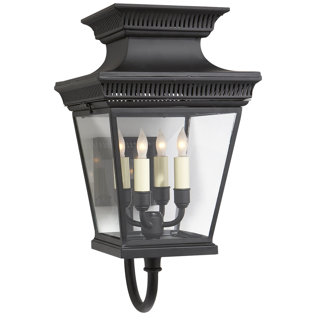 Visual Comfort Signature Canada - CHD 2952BLK - Four Light Wall Lantern - Elsinore - Matte Black