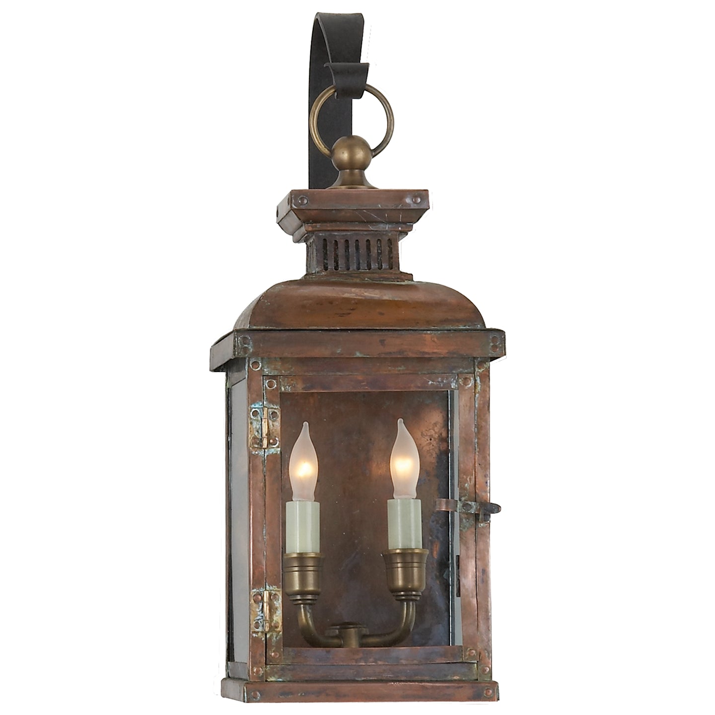 Visual Comfort Signature Canada - CHO 2061NC - Two Light Wall Lantern - Suffork - Natural Copper