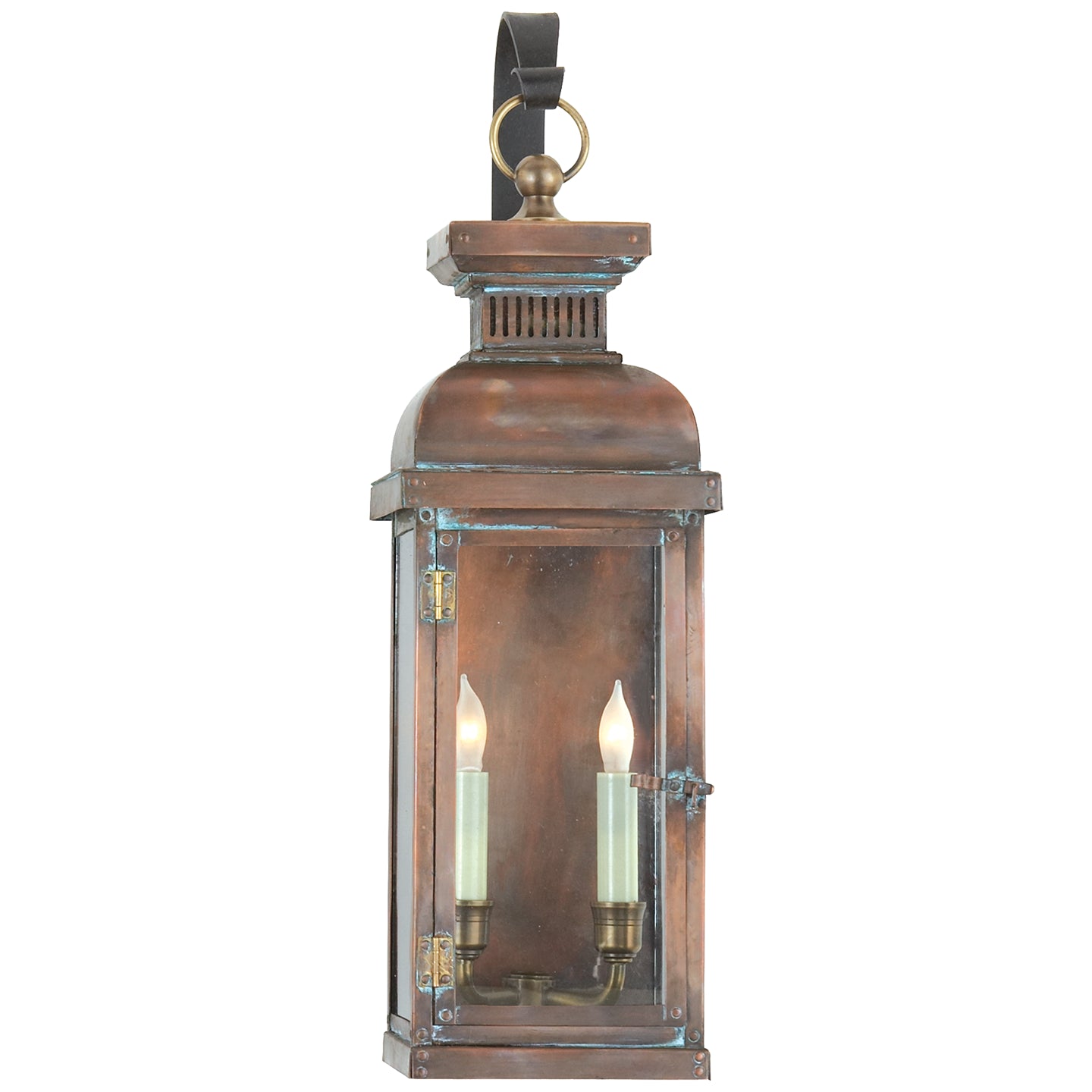 Visual Comfort Signature Canada - CHO 2064NC - Two Light Wall Lantern - Suffork - Natural Copper