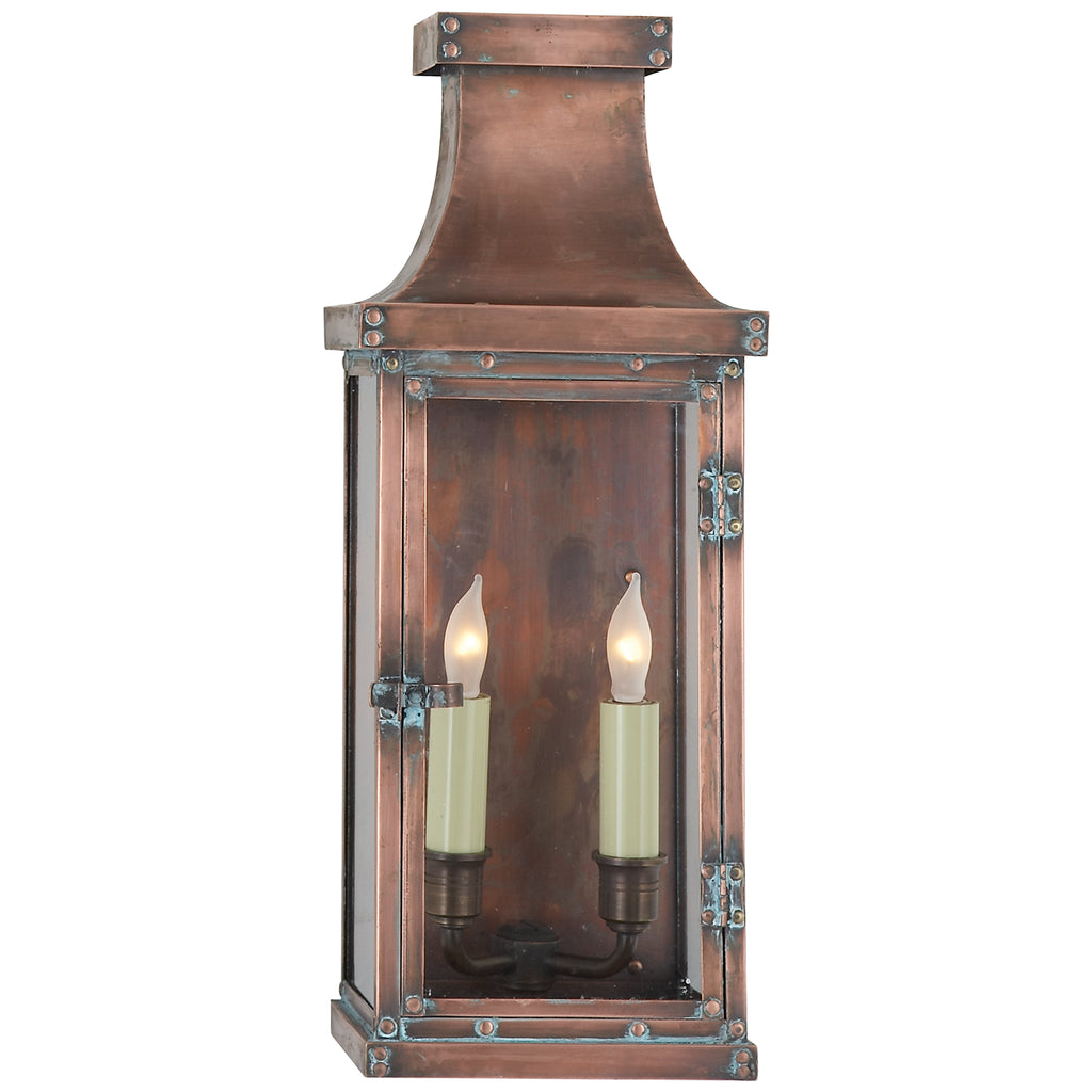 Visual Comfort Signature Canada - CHO 2152NC - Two Light Wall Lantern - Bedford - Natural Copper