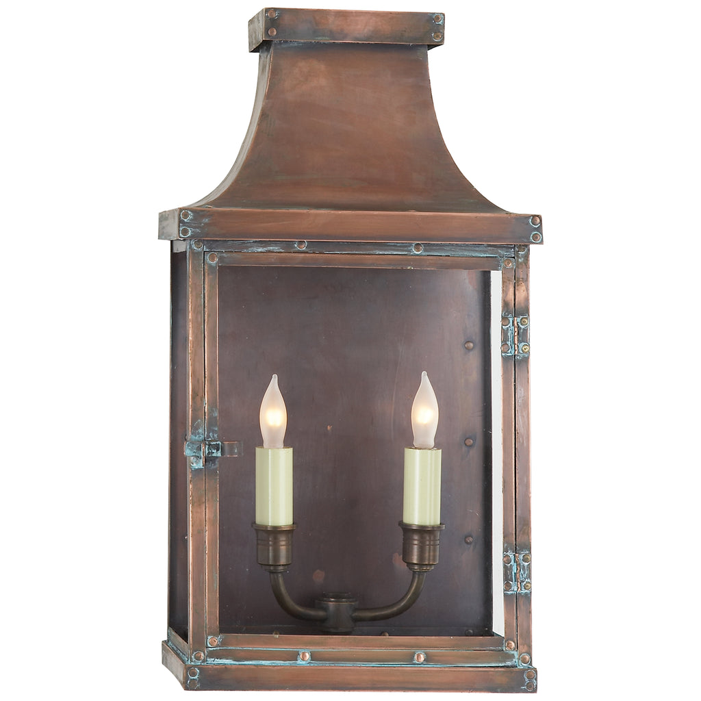 Visual Comfort Signature Canada - CHO 2156NC - Two Light Wall Lantern - Bedford - Natural Copper
