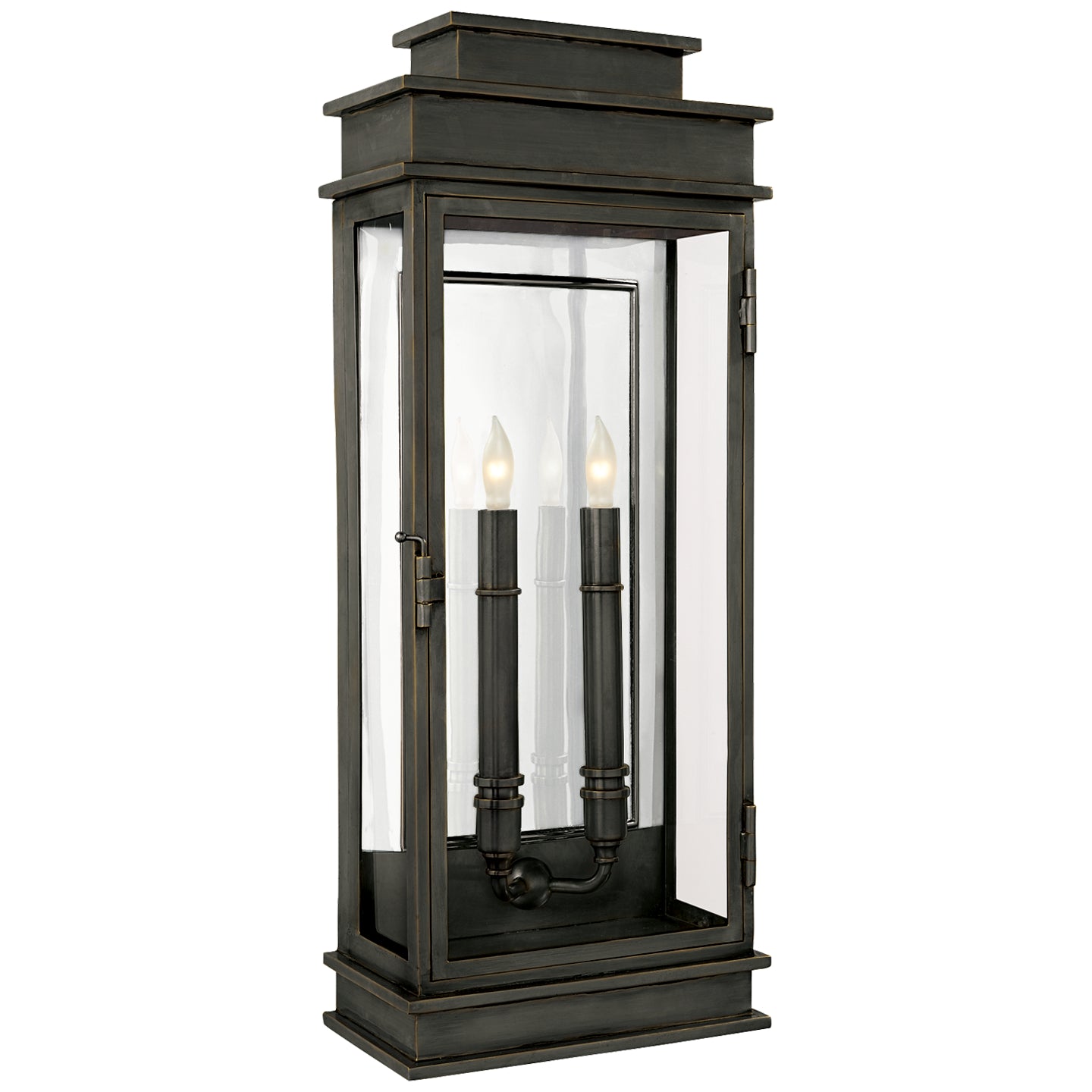 Visual Comfort Signature Canada - CHO 2910BZ - Two Light Linear Lantern - Linear Lantern - Bronze