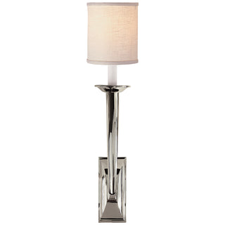 French Deco Horn One Light Wall Sconce