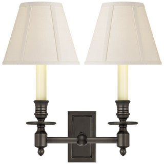 Visual Comfort Signature Canada - S 2212BZ-L - Two Light Wall Sconce - French Library - Bronze