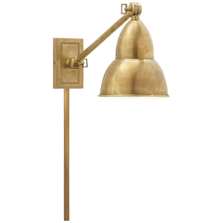 Visual Comfort Signature Canada - S 2601HAB - LED Wall Sconce - French Library2 - Hand-Rubbed Antique Brass