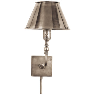 Visual Comfort Signature Canada - S 2650AN-AN - One Light Wall Sconce - Swivel Head Wall - Antique Nickel