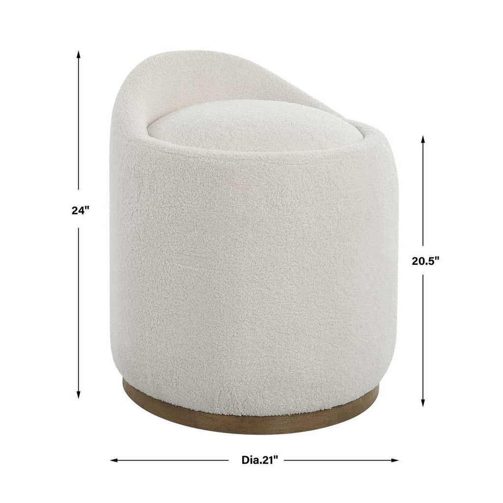 Gladstone Swivel Stool