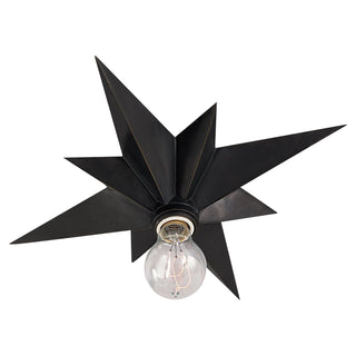 Visual Comfort Signature Canada - SC 4000BZ - One Light Flush Mount - Star - Bronze
