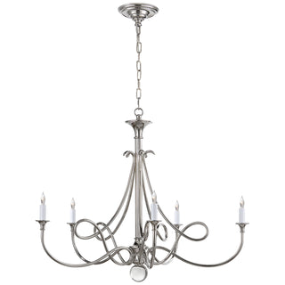 Double Twist Five Light Chandelier