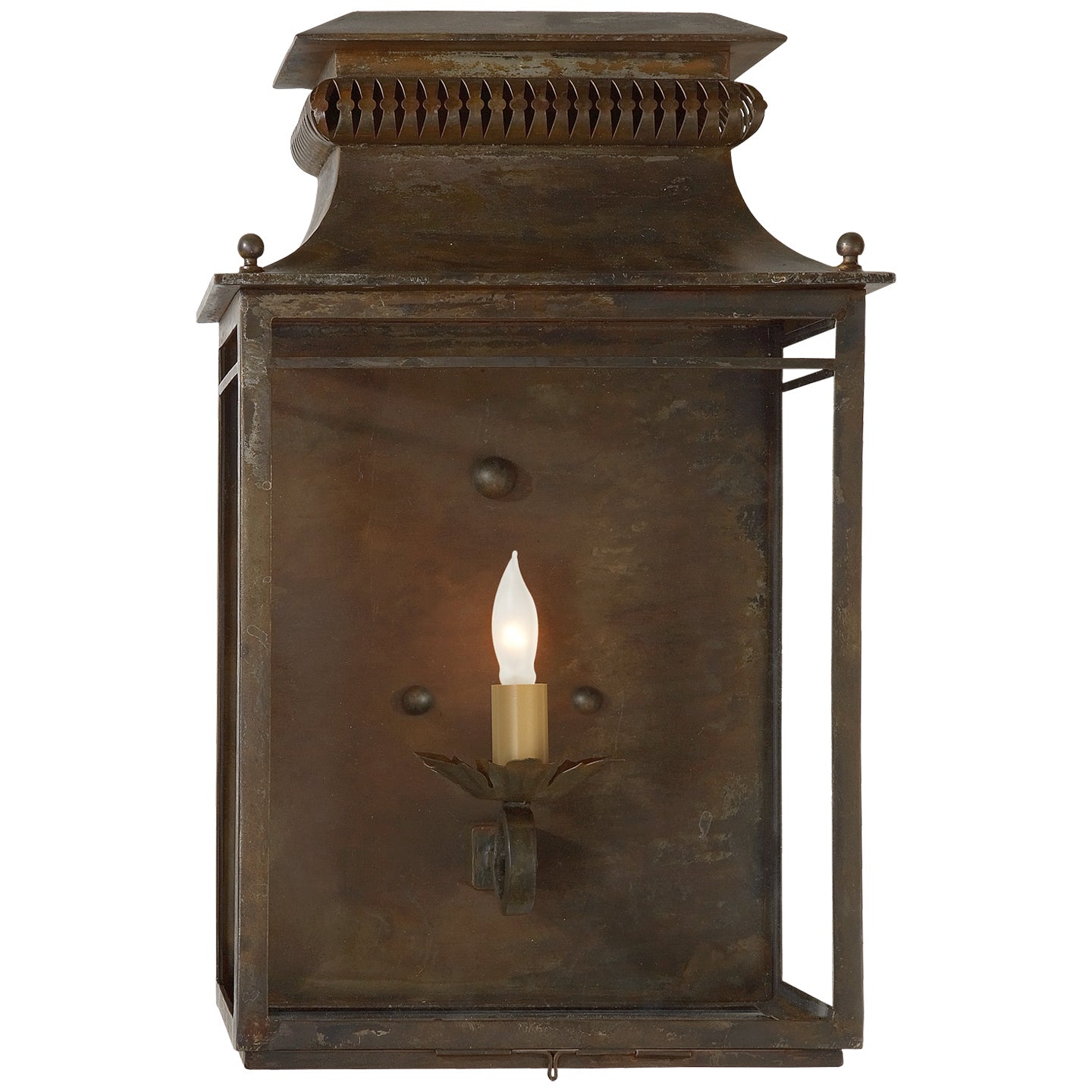 Flea Market Lantern One Light Wall Sconce