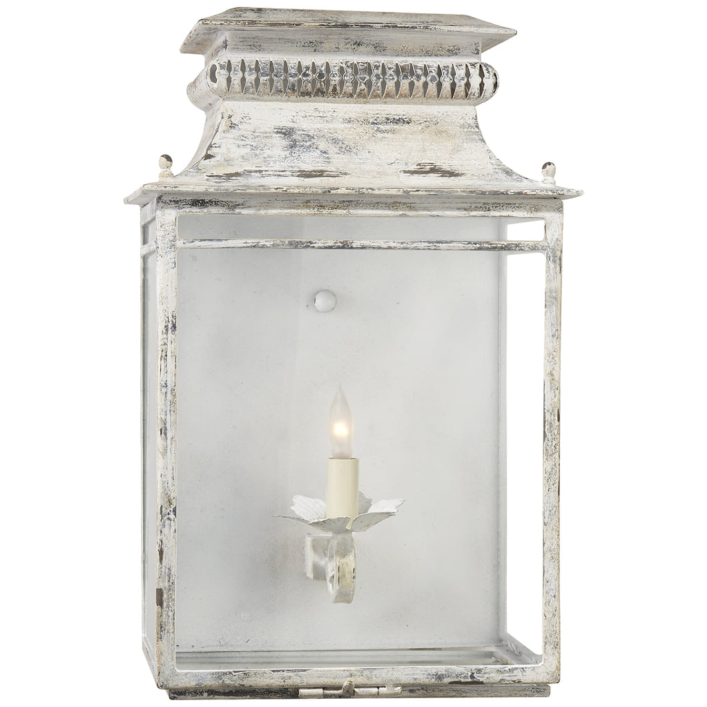 Visual Comfort Signature Canada - SK 2301OW - One Light Wall Sconce - Flea Market Lantern - Old White