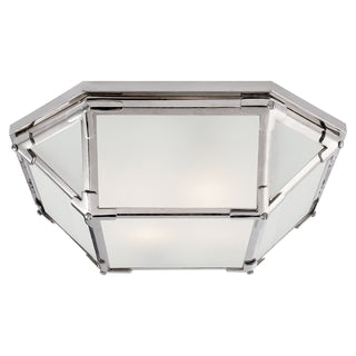Morris Two Light Flush Mount