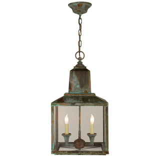 Visual Comfort Signature Canada - SK 5007VG - Two Light Lantern - Brantley - Verdigris