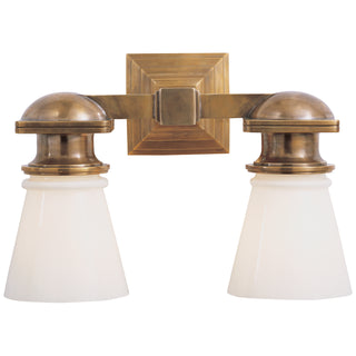 Ny Subway Two Light Wall Sconce