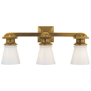Ny Subway Three Light Wall Sconce